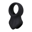 The Presenter - Silicone Cockring - Black