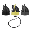 EZ Top - Ensemble de 3 - Noir/Jaune/Gris