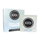 EXS Nano Thin - Préservatifs - 3 Pièces