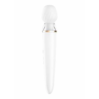 Double Wand-er Wand - Massage Wand et Vibrateur - Blanc