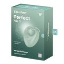 Perfect Pair 3 - Vibrateur par doigt hybride - Vert