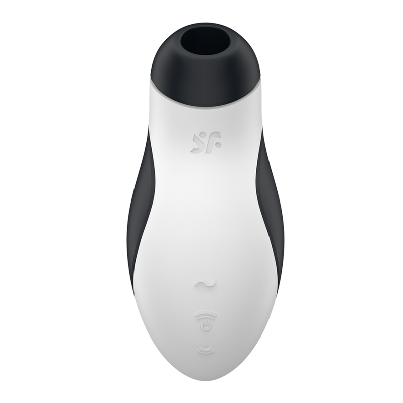 Orca - Air Pulse Stimulator and Vibrator - Black/White