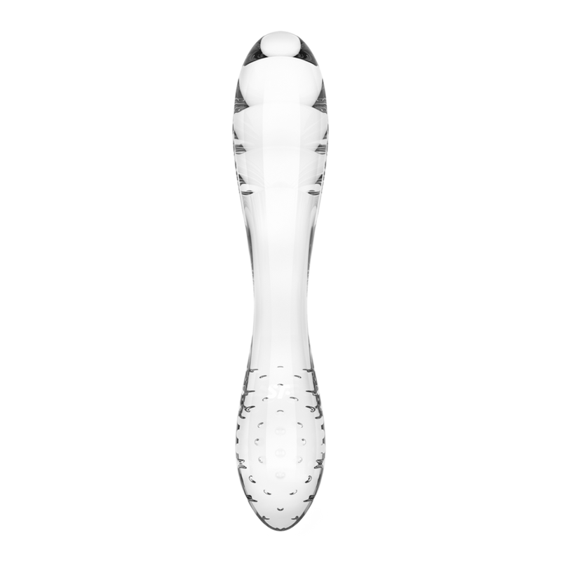 Dazzling Crystal 1 - Glass Dildo - Transparent