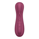 Pro 2 Génération 3 - Double Air Pulse Vibrator - Liquid Air et Connect App - Rouge Vin