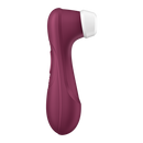 Pro 2 Génération 3 - Double Air Pulse Vibrator - Liquid Air et Connect App - Rouge Vin