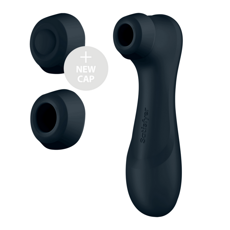 Pro 2 Génération 3 - Double Air Pulse Vibrator - Liquid Air et Connect App - Noir