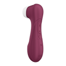 Pro 2 Génération 3 - Double Air Pulse Vibrator - Liquid Air - Rouge Vin