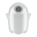 Fantôme Lumineux - Glow in the Dark - Double Air Pulse Vibrator - Blanc