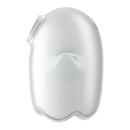 Fantôme Lumineux - Glow in the Dark - Double Air Pulse Vibrator - Blanc