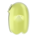 Fantôme Lumineux - Brille dans le Noir - Vibromasseur à Double Pulsation d'Air - Jaune