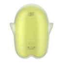 Fantôme Lumineux - Brille dans le Noir - Vibromasseur à Double Pulsation d'Air - Jaune
