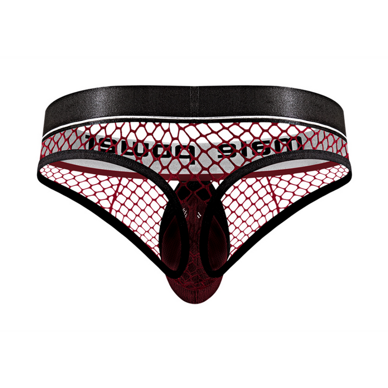 Cock Ring Thong - L/XL - Burgundy