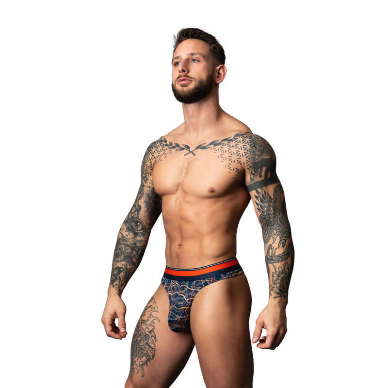 Tanga - S/M - Mármol Marino