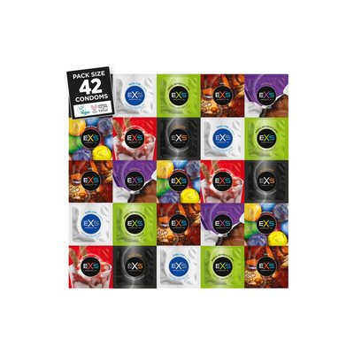 EXS Variety Pack 1 - Condoms - 42 Pieces