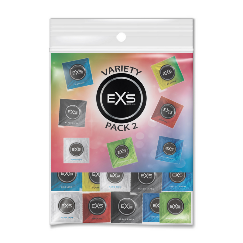 EXS Variety Pack 2 - Préservatifs - 42 Pièces