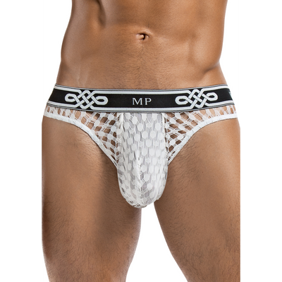 Lo Rise Thong - S/M - White