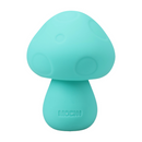 Mushroom Vibe - Vibromasseur en silicone rechargeable - Vert d'eau