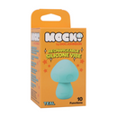 Mushroom Vibe - Vibromasseur en silicone rechargeable - Vert d'eau