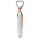 Vibromasseur en silicone rechargeable avec boîte de rangement