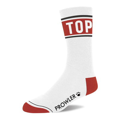 Chaussettes Top - Blanc/Rouge