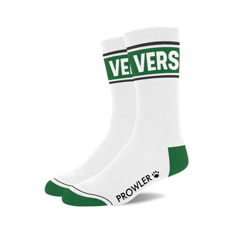 Chaussettes Vers - Blanc/Vert