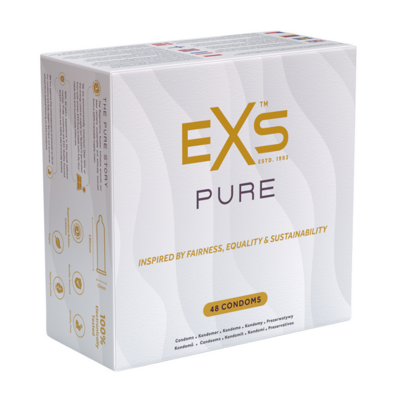 EXS Pure - Préservatifs - 48 Pièces