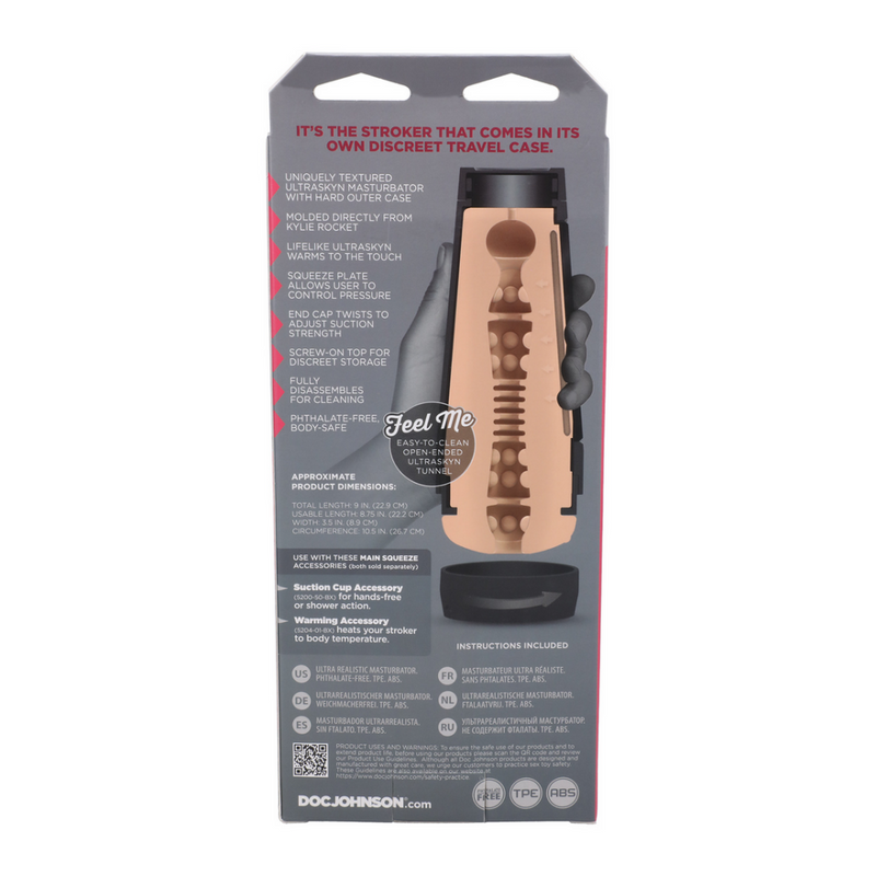 Kylie Rocket - ULTRASKYN Masturbateur en forme de vagin - Vanille