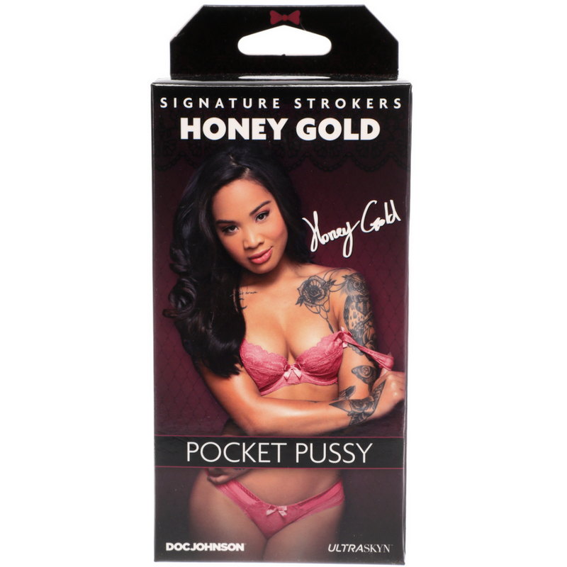 Honey Gold - ULTRASKYN Pocket Pussy Masturbator Honey Gold - ULTRASKYN Pocket Pussy Masturbateur