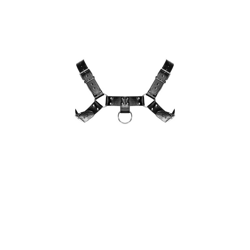 Ram - Imitation Leather Harness - One Size - Black