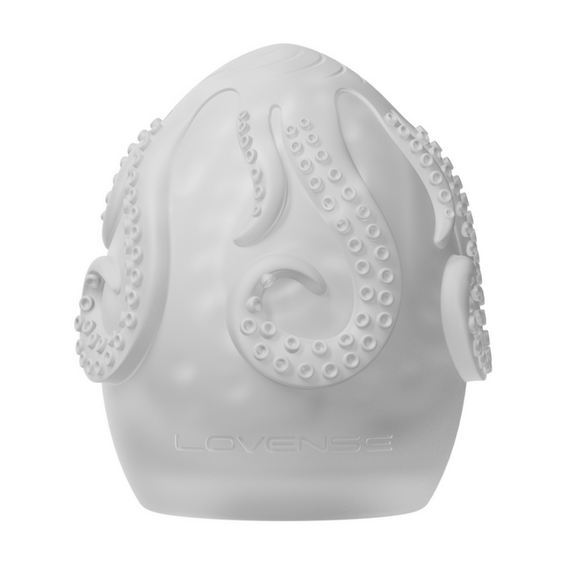 Kraken - Pack de 6 - Masturbateur en œuf doux et extensible - Blanc