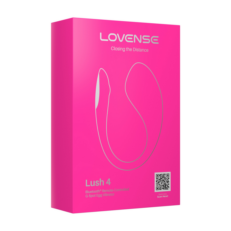Lush 4 - Vibrateur G-spot portable puissant contrôlé par application - Rose