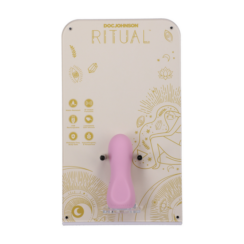 Acrylique d'Affichage - RITUAL - Rêve - Vibreur Bullet en Silicone Rechargeable