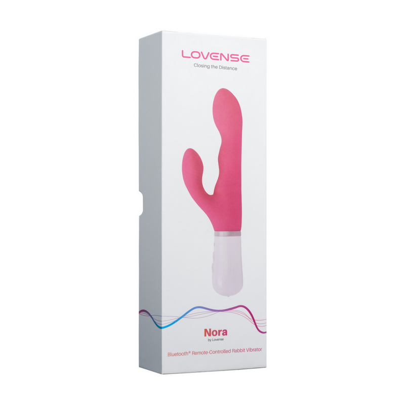 Nora - Vibrateur Lapin Télécommandé Bluetooth - Rose