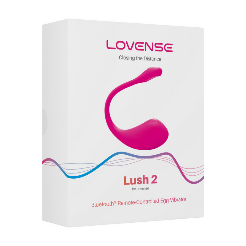 Lush 2 - Vibrateur G-spot à distance puissant et portable - Rose
