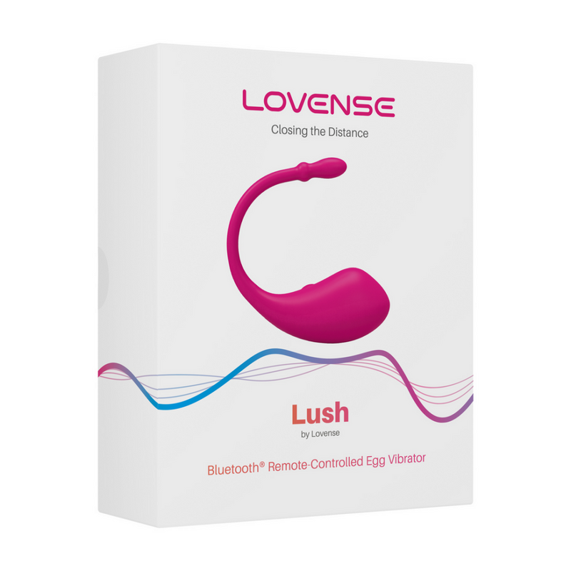 Lush - Œuf vibrant G-spot connecté par application - Rose