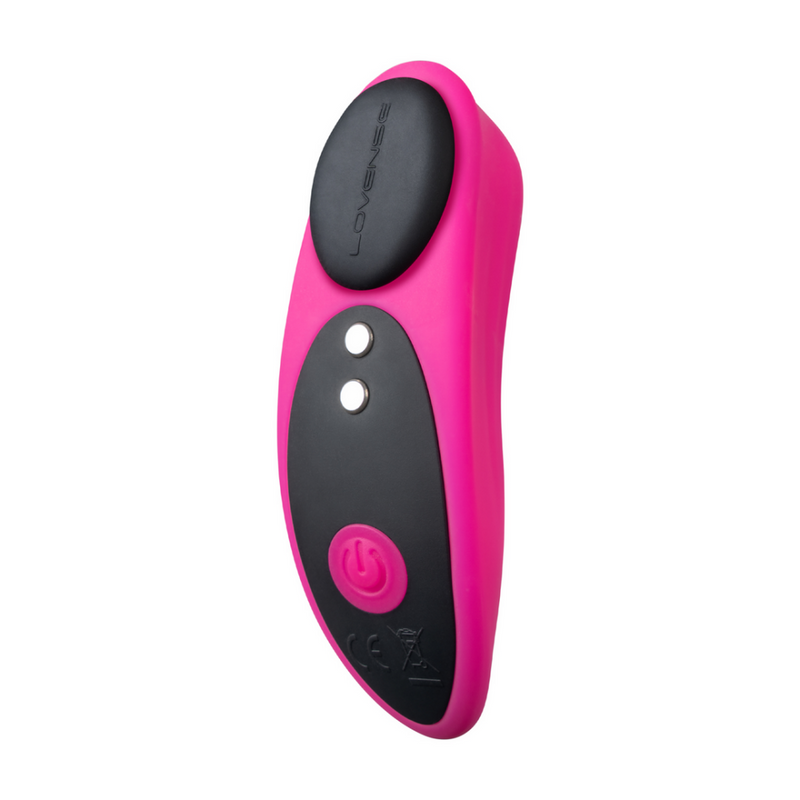 Ferri - Vibrateur de culotte clitoridien contrôlé par application magnétique - Rose/Noir