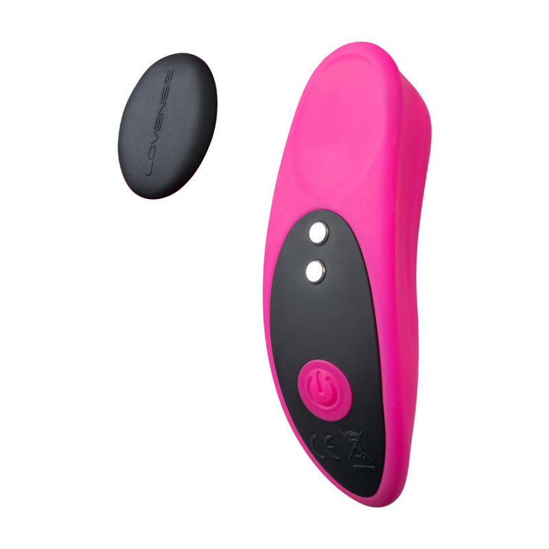 Ferri - Vibrateur de culotte clitoridien contrôlé par application magnétique - Rose/Noir