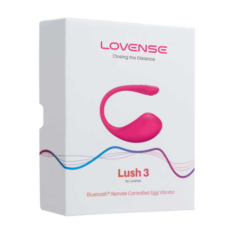 Lush 3 - Vibrateur G-spot portable puissant contrôlé par application - Rose