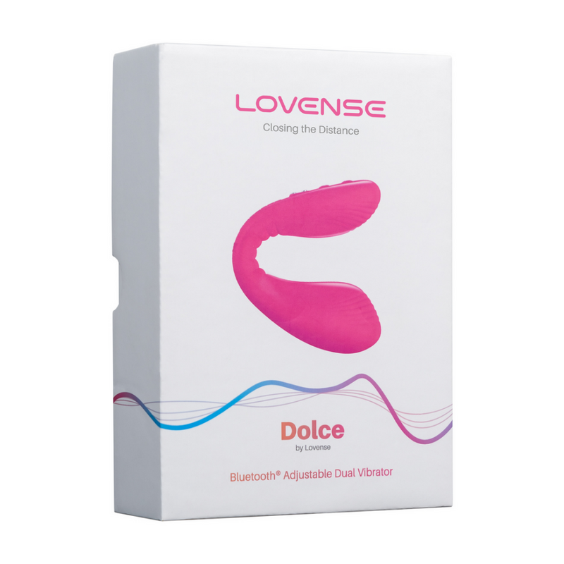 Dolce - Vibrateur double extrémité télécommandé - Rose