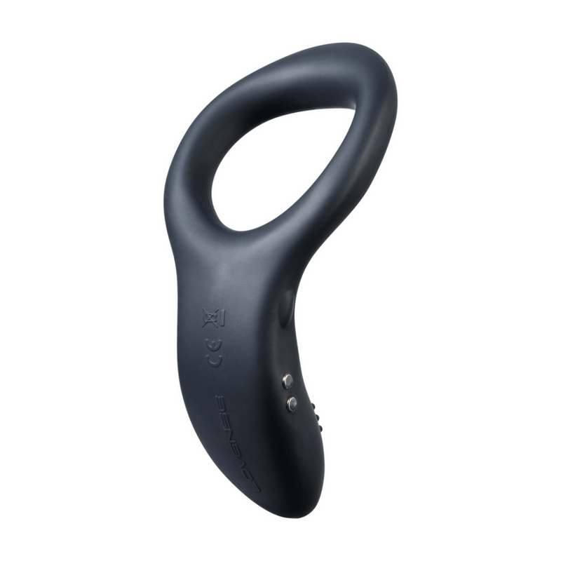 Diamo - Anneau vibrant contrôlé par application - Noir
