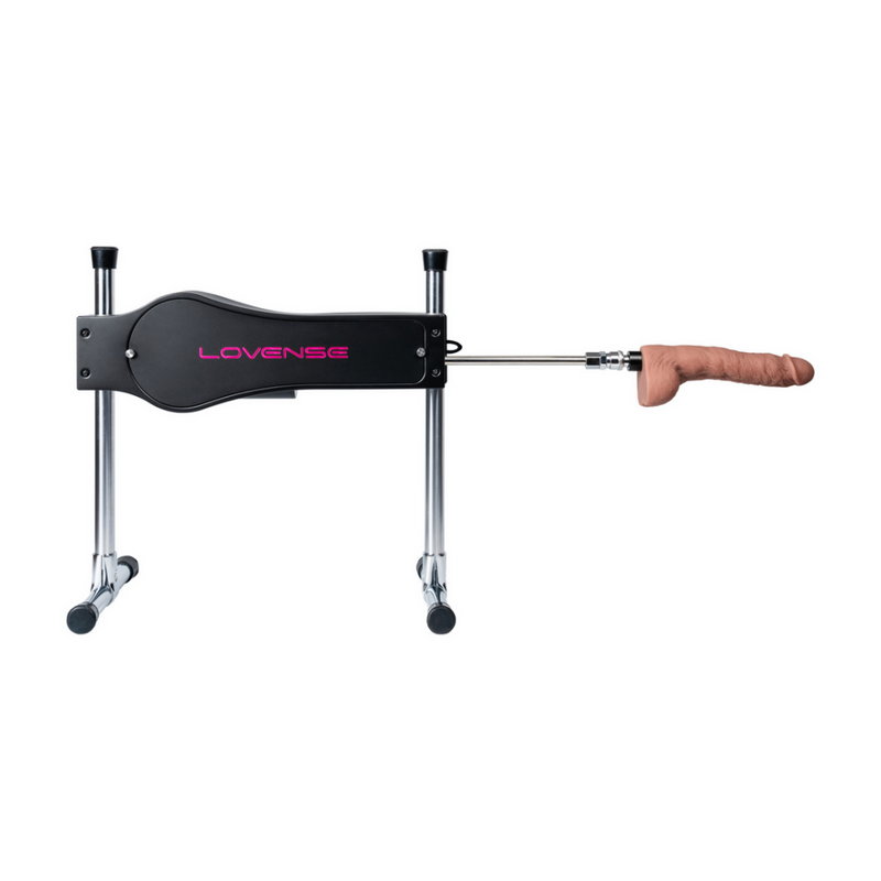 Lovense Machine à sexe - Contrôle par application, poussée automatique réglable - Noir