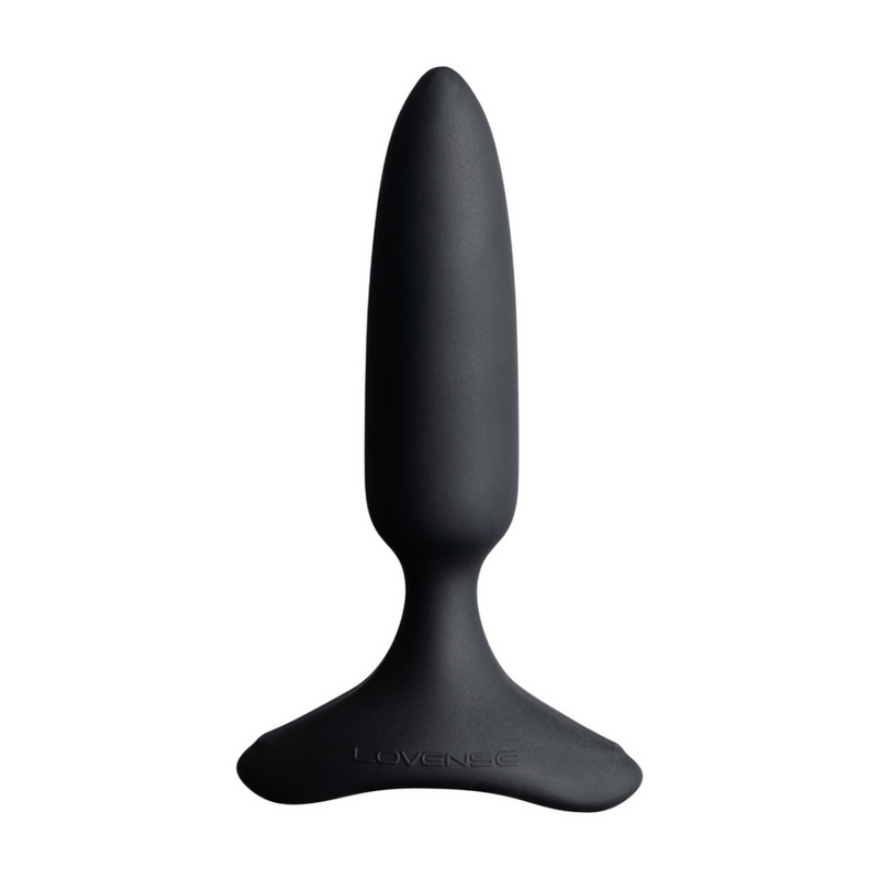 Hush 2 - Plug anal vibrant contrôlé par application - 1 / 2,5 cm - Noir