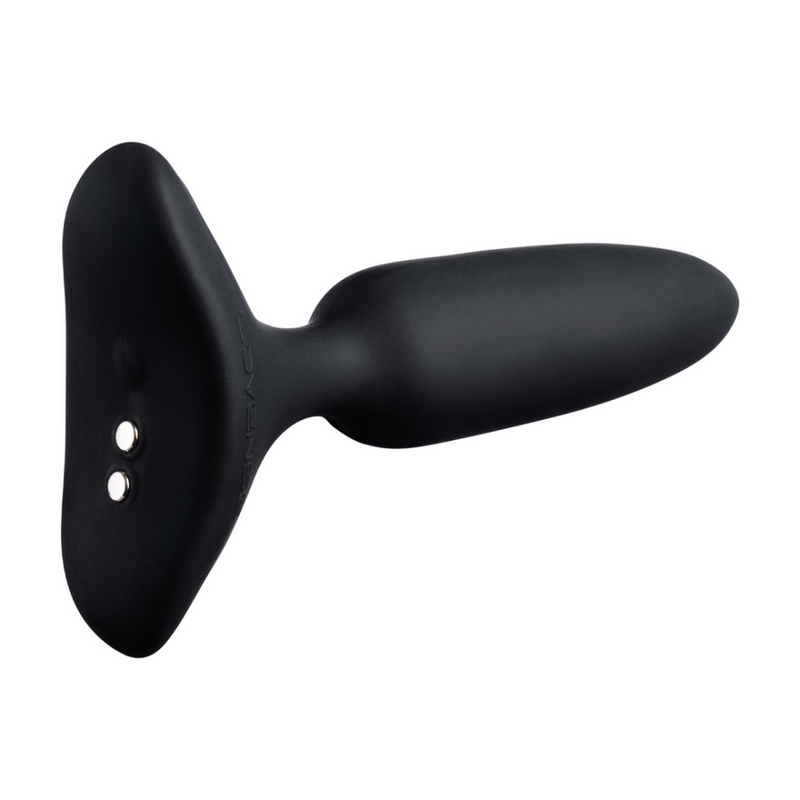 Hush 2 - Plug anal vibrant contrôlé par application - 1 / 2,5 cm - Noir