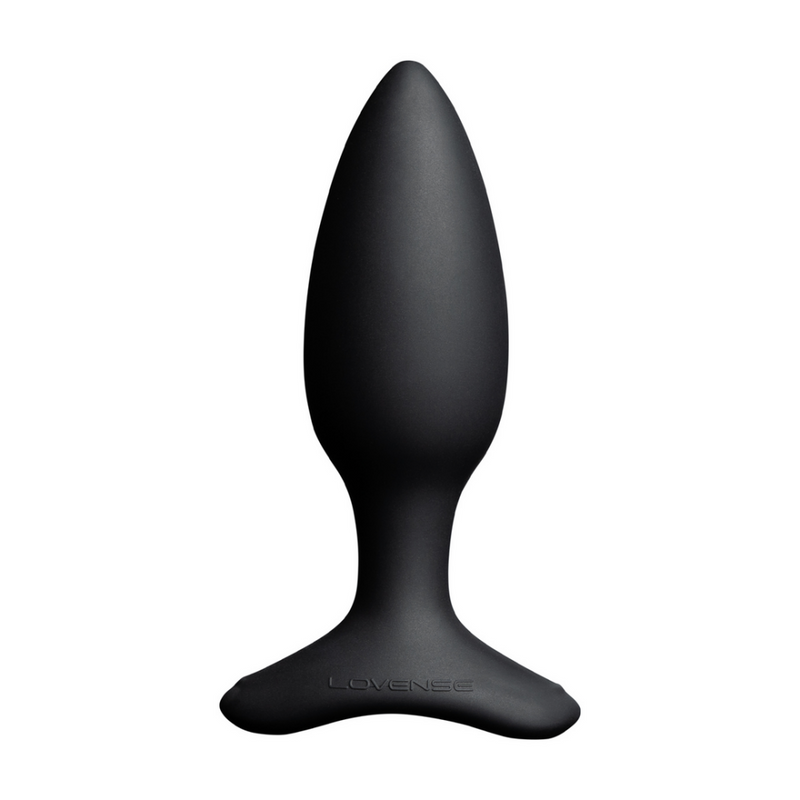 Hush 2 - Plug anal vibrant contrôlé par application - 1,5 / 3,8 cm - Noir
