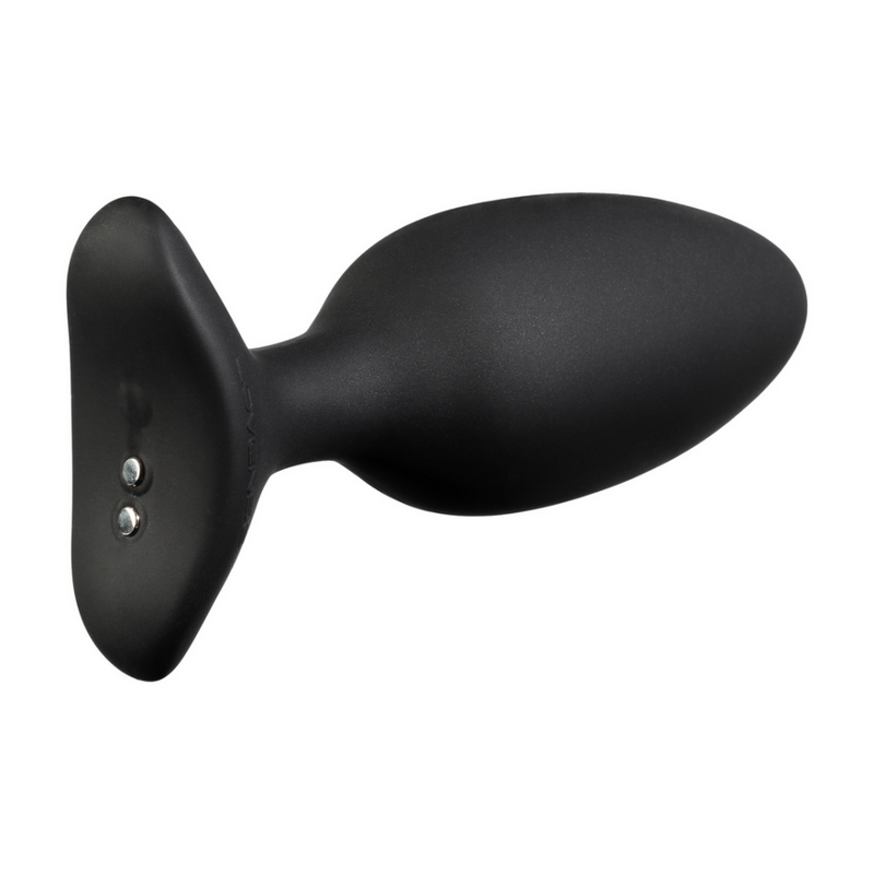 Hush 2 - Plug anal vibrant contrôlé par application - 1,5 / 3,8 cm - Noir