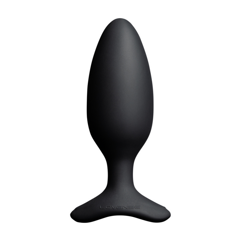 Hush 2 - Plug anal vibrant contrôlé par application - 1,75 / 4,4 cm - Noir