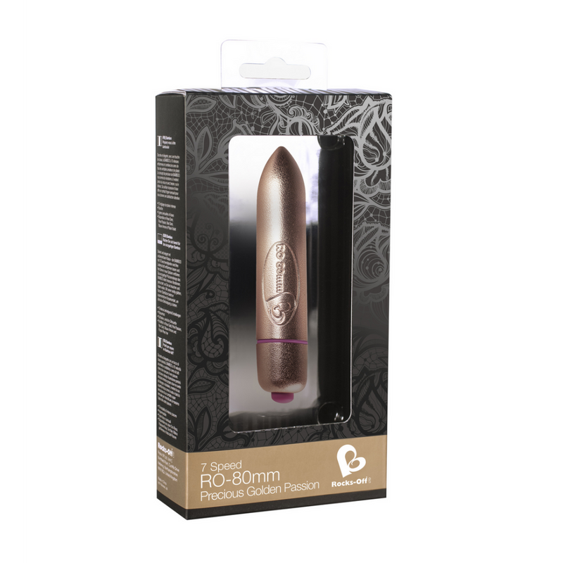 Bullet vibrant avec 7 vitesses - 3,15 / 80 mm