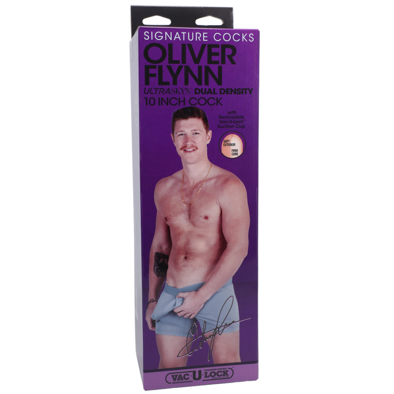 Oliver Flynn - Dildo ULTRASKYN réaliste - 10 / 25 cm - Vanilla