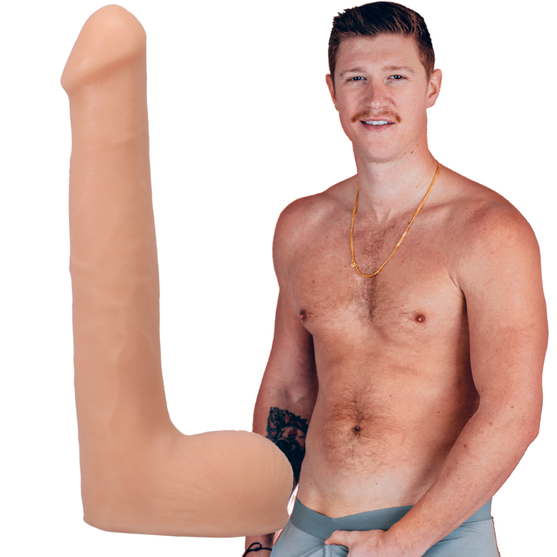 Oliver Flynn - Dildo ULTRASKYN réaliste - 10 / 25 cm - Vanilla