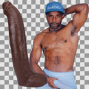 Brickzilla - Dildo ULTRASKYN réaliste - 13 / 33 cm - Chocolat